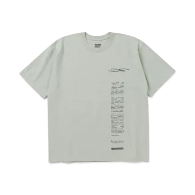 NEIGHBORHOOD x REBEL DREAD HARDWARE . Tee SS-2 "Sage Green"