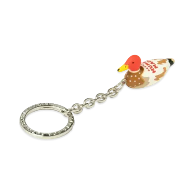 Human Made Duck Keyring "Red"