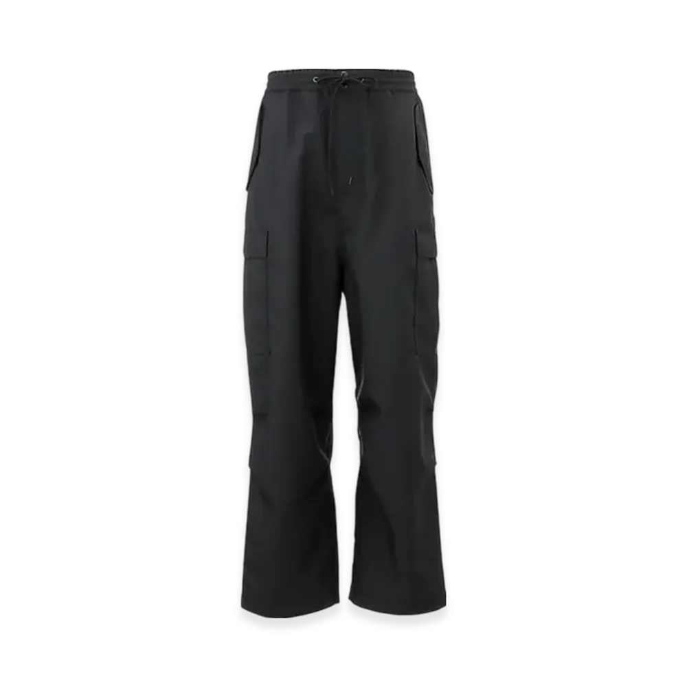 JUNYA WATANABE MAN Polyester Matte Cloth Cargo Pants "Black"