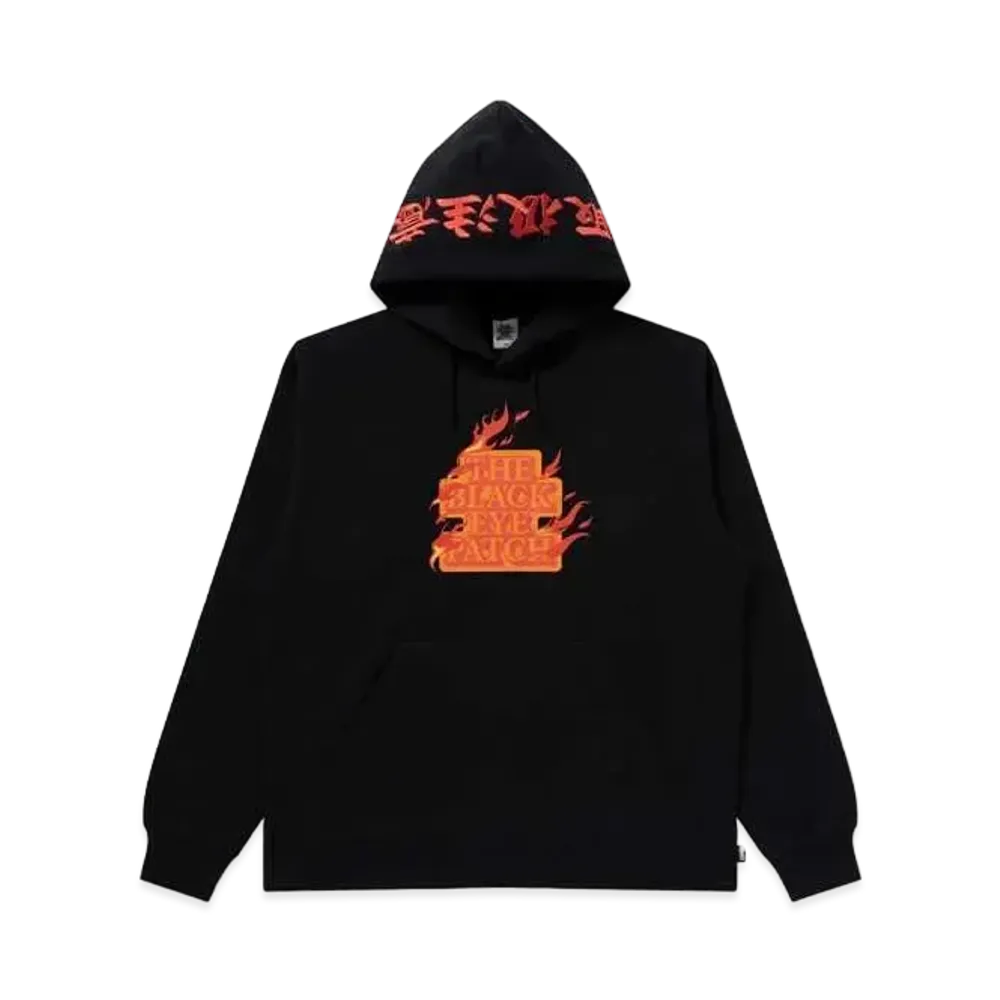 Blackeyepatch Burning OG Label HWC Hoodie "Black"