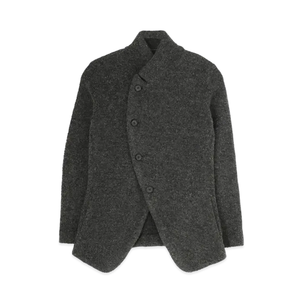 Yohji Yamamoto Y's WOOL POLYESTER PILE ASSYME JACKET "Off White"