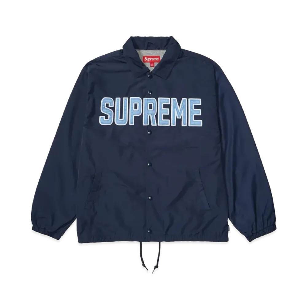 Supreme Spellout Coaches Jacket "Navy"