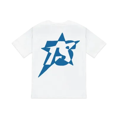TRAPSTAR TS Star Print Tee "White/Blue"
