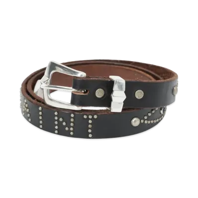 Saint Mxxxxxx x HTC Belt Narrow "Rainbow Stone"