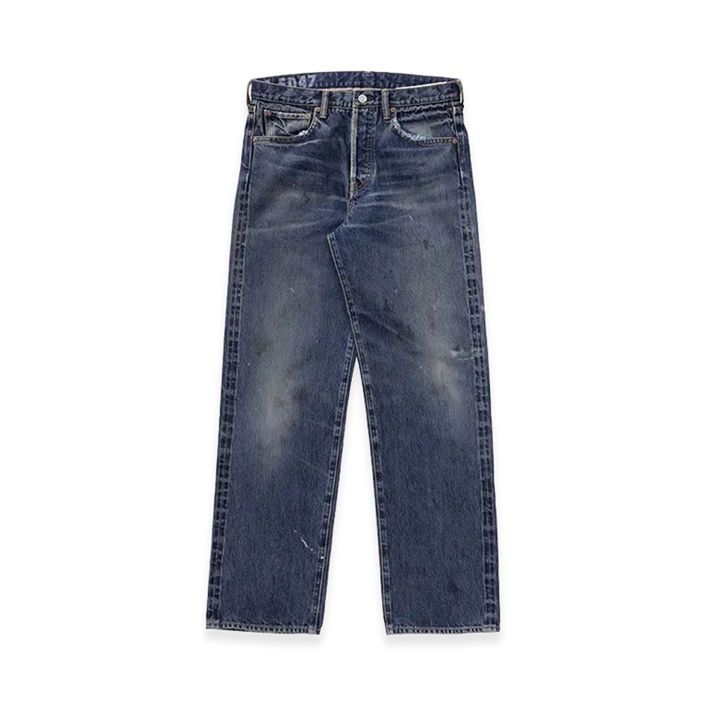 visvim Social Sculpture 01 Narrow DMGD-47 "Indigo"