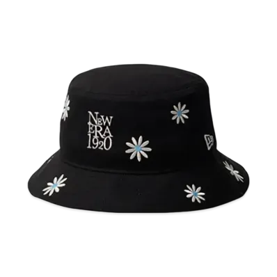 NEW ERA Bucket 01 Flower Embroidery New Era 1920 "Black"