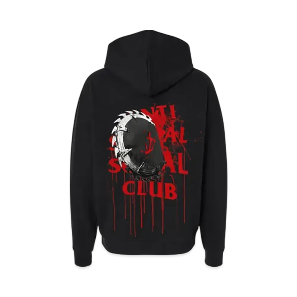ANTI SOCIAL SOCIAL CLUB x DOOM: The Dark Ages Shield Saw Hoodie "Black"
