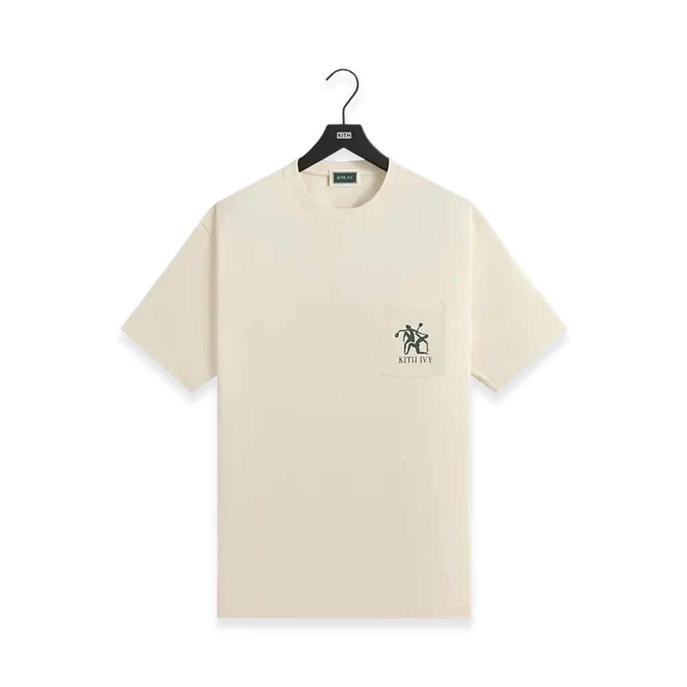 Kith Ivy Pocket Tee "Sandrift"