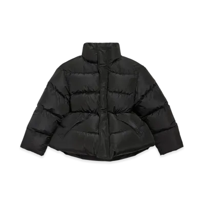 BALENCIAGA Hourglass Puffer "Black"