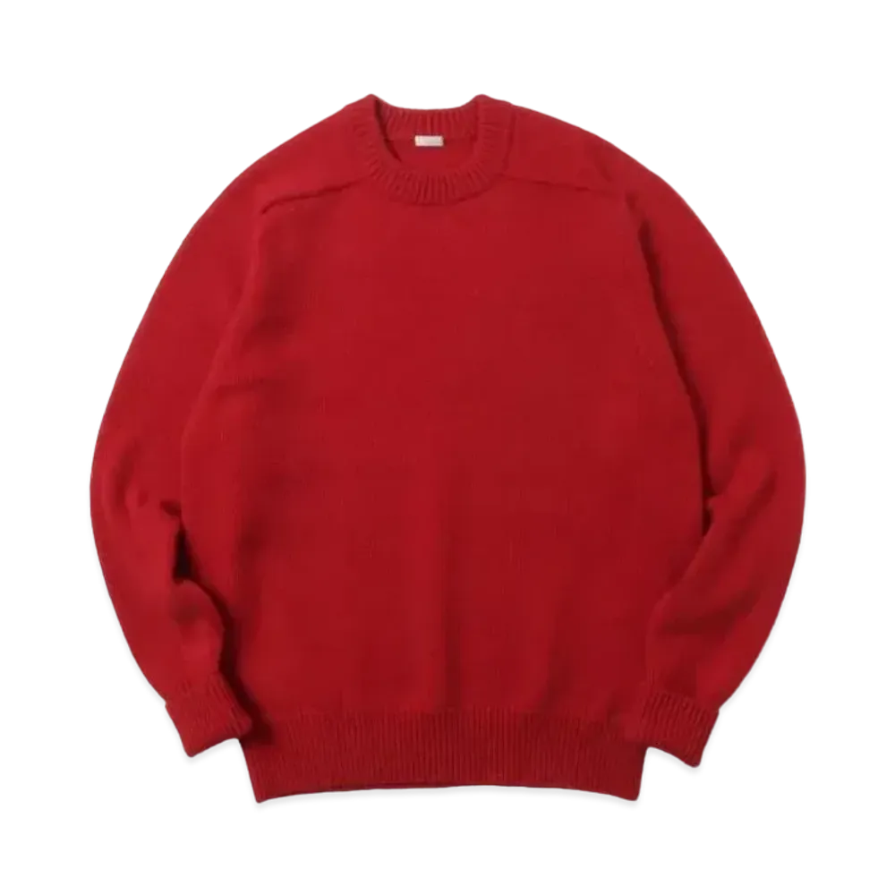 A.PRESSE Pullover Sweater "Red"