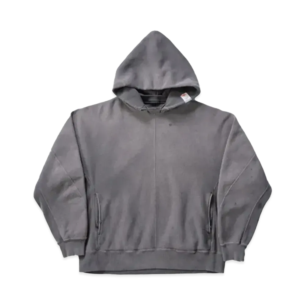 New Manual x N.HOOLYWOOD x Champion New Weave After 30 Years Hooded Sweatshirt "Black"