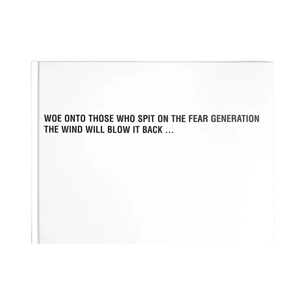 RAF SIMONS Books: Woe Onto Those "White"