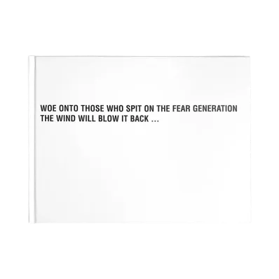 RAF SIMONS Books: Woe Onto Those "White"