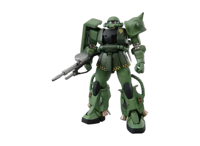 BANDAI "MASTER GRADE" -MOBILE SUIT GUNDAM- MG 1/100 MS-06R-1 Zaku II Ver.2.0 A Baoa Qu Defense Force Unit