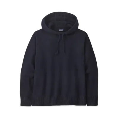 Patagonia Men's Recycled Wool Blend Sweater Hoodie "Navy"