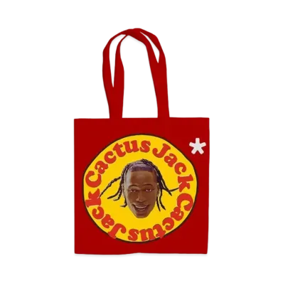 Travis Scott Cactus Jack x CPFM 4 CJ 60 Seconds Tote "Red"
