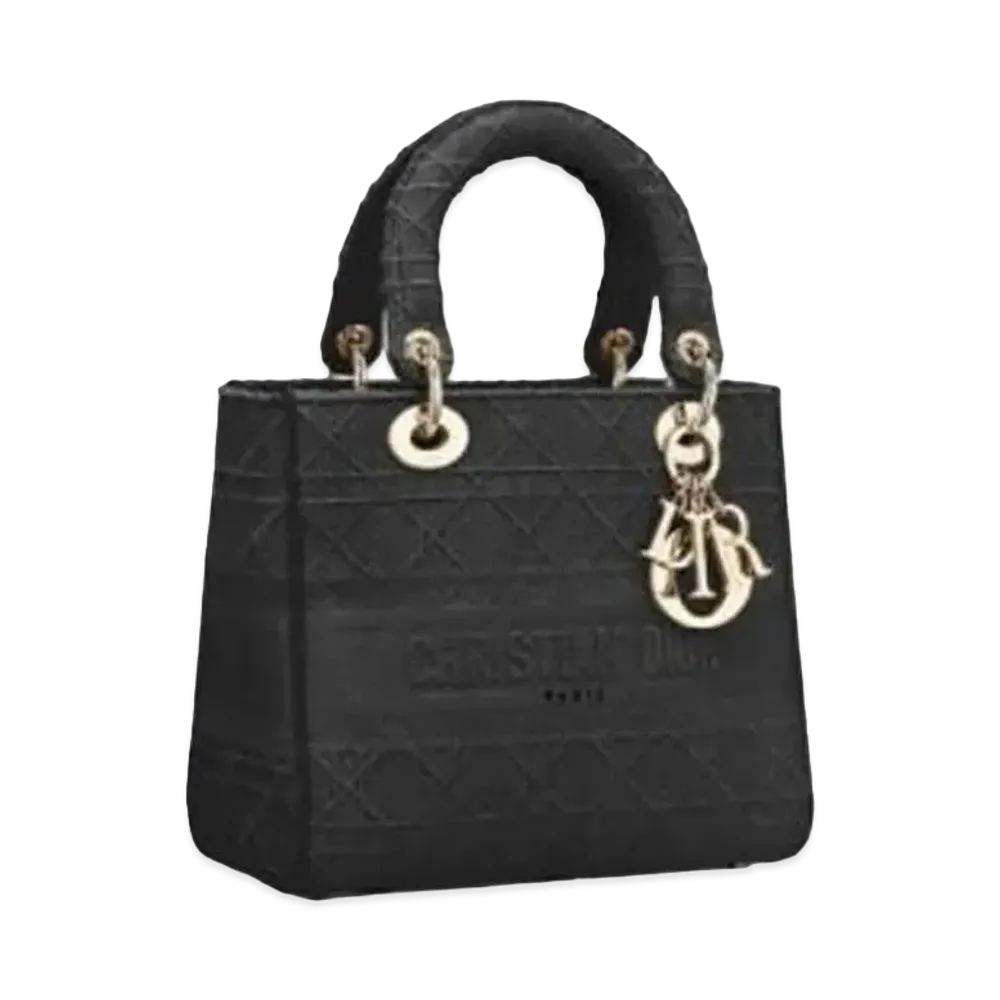 Dior Medium Lady D-Lite Bag "Black"
