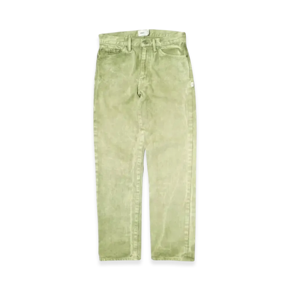 WTAPS Blues Baggy 01 / Trousers / Cotton. Denim "Olive Drab"