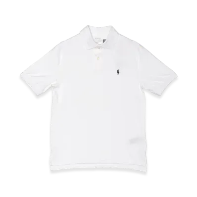 RALPH LAUREN One Point Polo Shirt "White"