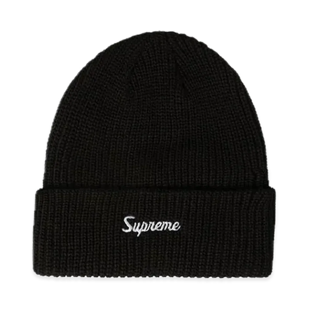 Supreme Loose Gauge Beanie "Black" (22FW)