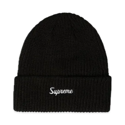 Supreme Loose Gauge Beanie "Black" (22FW)