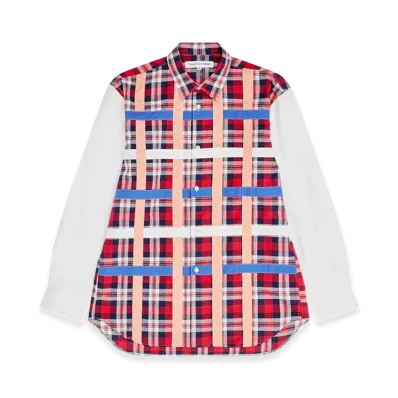 COMME des GARCONS SHIRT 25SS Forever Check Shirt "Red"