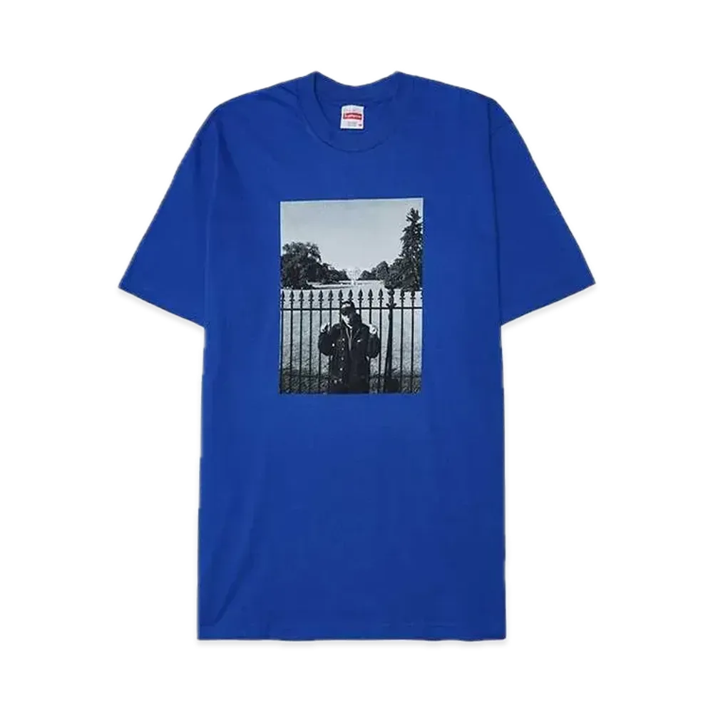 Supreme x UNDERCOVER Public Enemy White House Tee "Royal"