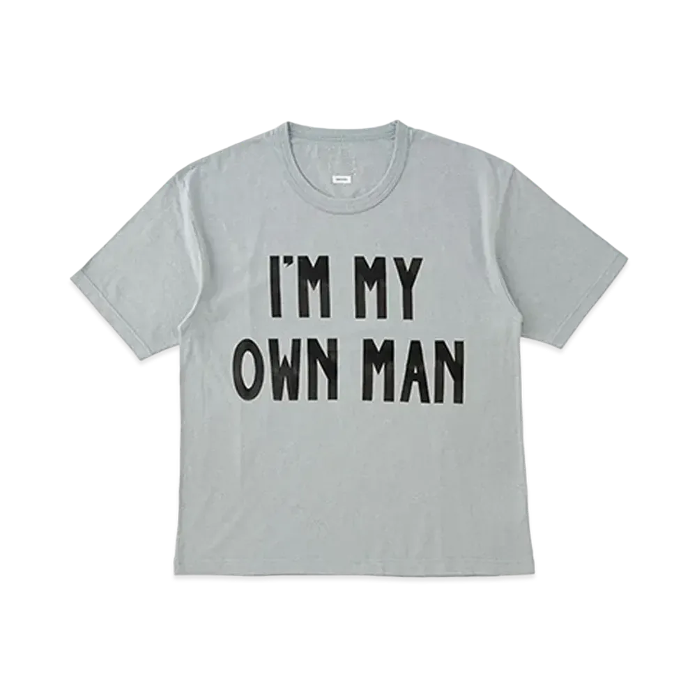 visvim JUMBO TEE S/S OWN MAN "Lt.Blue"