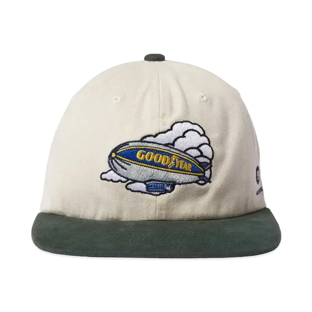 HUF x GOODYEAR Blimp 6-Panel Hat "Natural"
