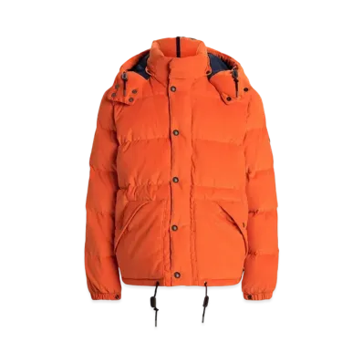 Polo Ralph Lauren Wainwright Corduroy Down Jacket "Orange"