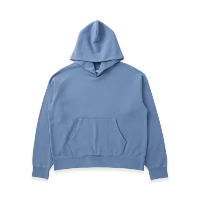 visvim Jumbo SB Hoodie P.O. DMGD "Blue"