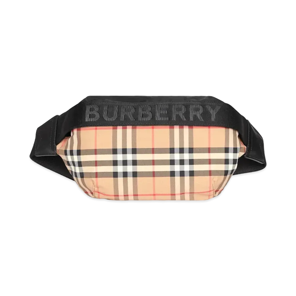 Burberry Vintage Check Nylon Sony Bambag "Archive Beige"