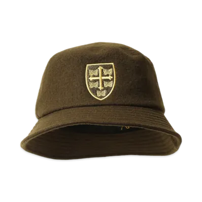 NEEDLES Bucket Hat - Shrunk Wool "Brown"