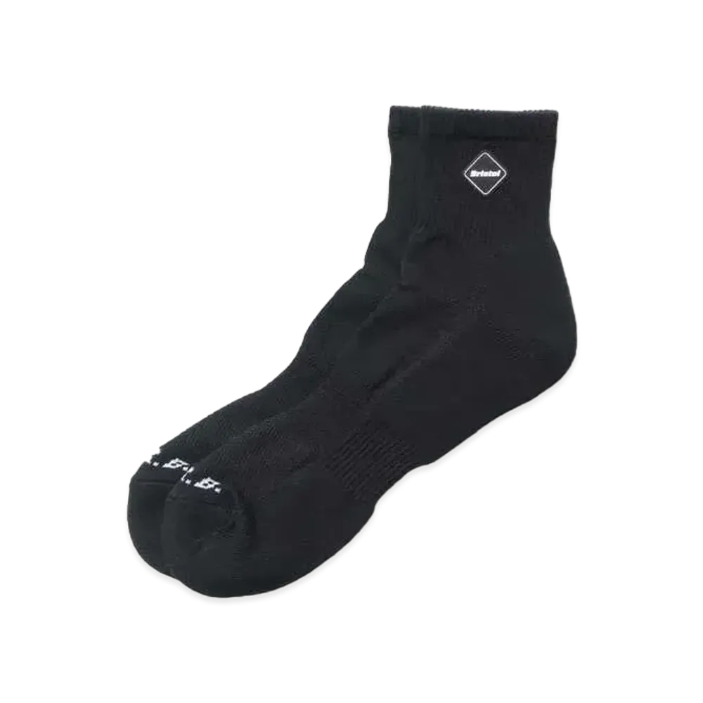 F.C.Real Bristol Emblem Short Socks "Black"