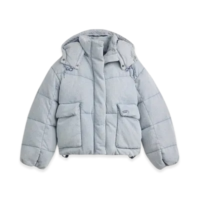 Levi's Western Short Bubble Puffer "Blue"