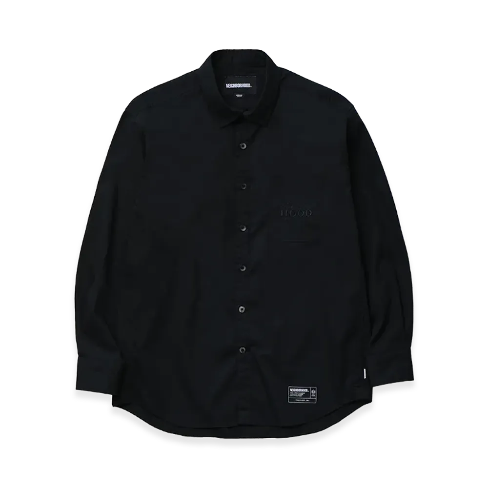 NEIGHBORHOOD Trad Shirt LS "Black"