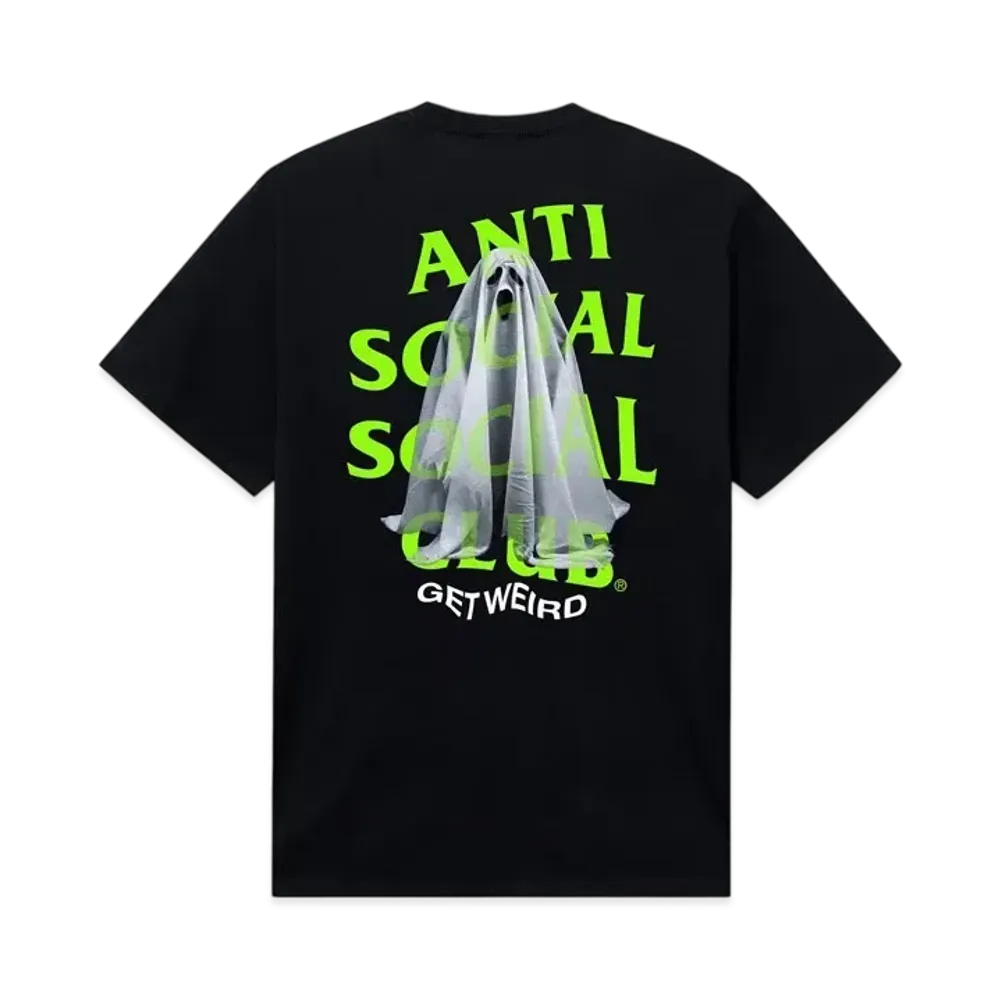 ANTI SOCIAL SOCIAL CLUB Get Weird Ghost Tee "Black"