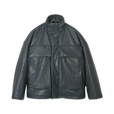 N.HOOLYWOOD Stand Collar Blouson "Charcoal"