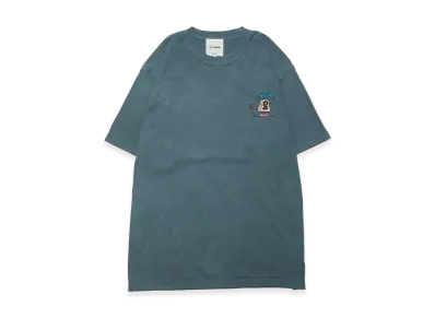 VAULTROOM Battle-Worn Tee "Blue Gray"