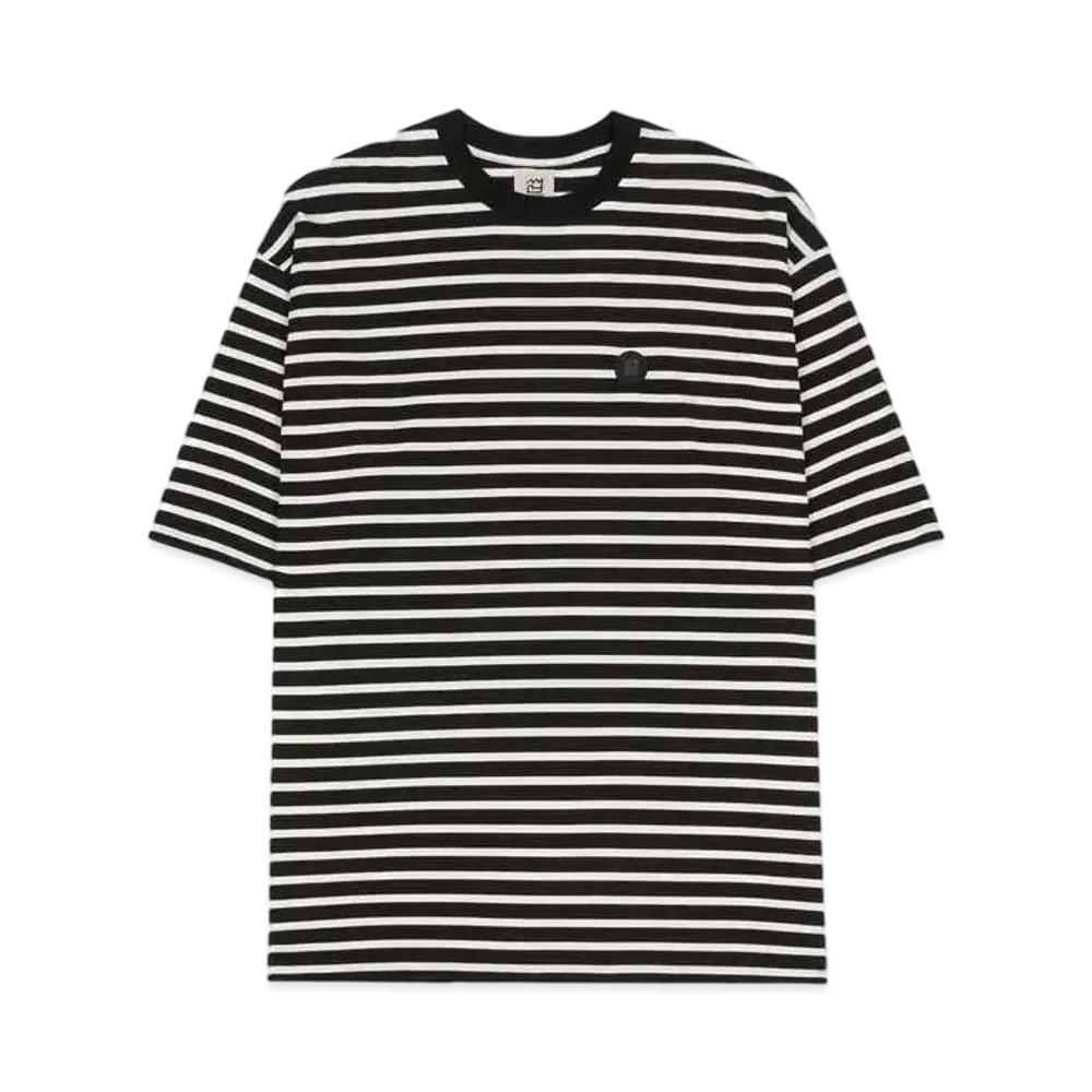 NNBF BORDER T-SHIRTS "BLACK"