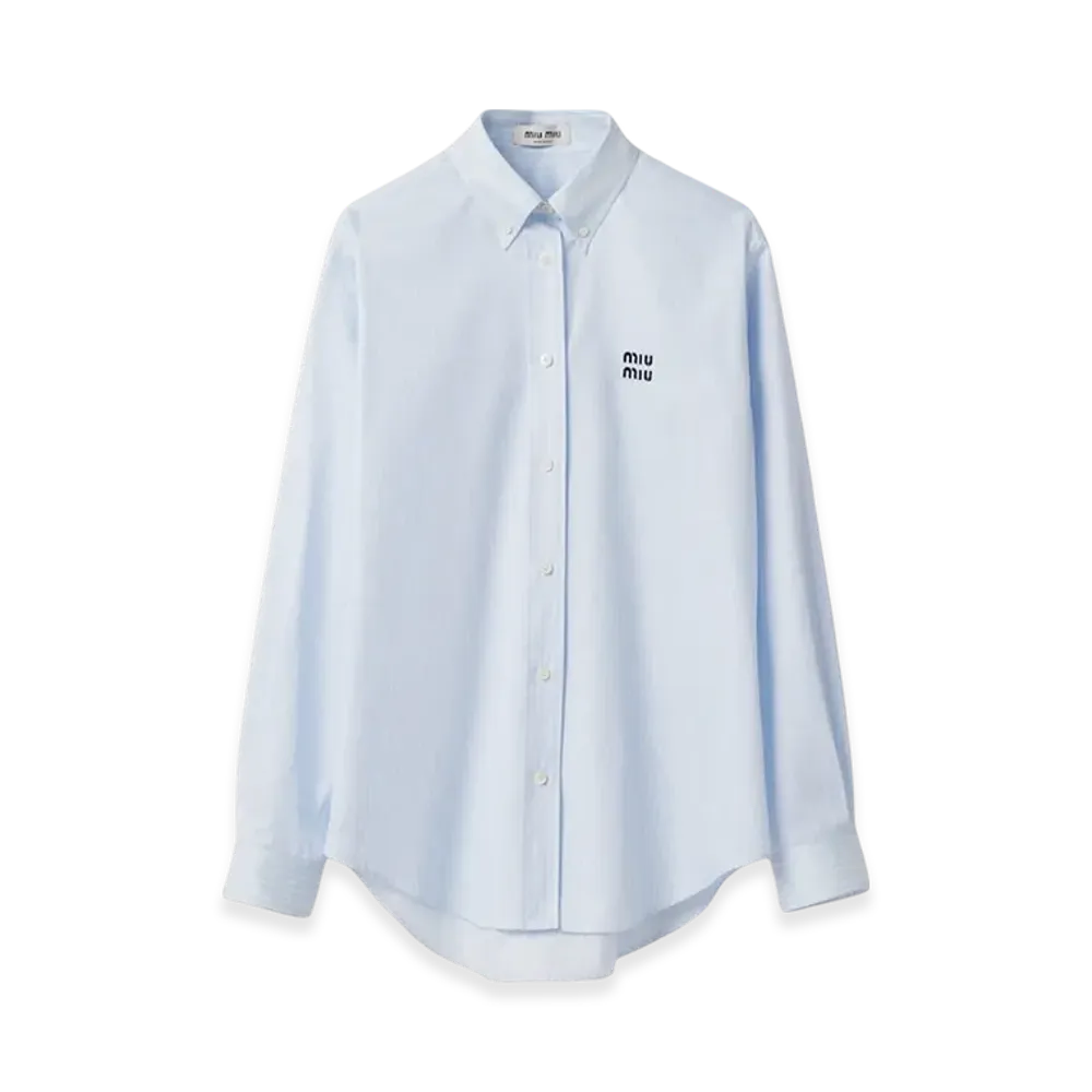 MIU MIU Women's Poplin Shirt "Opal"