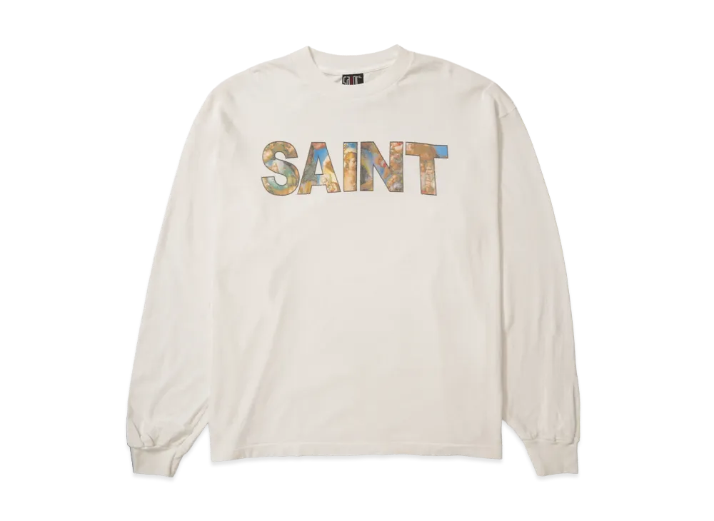 セントマイケル LS Tシャツ ニューボディルールズ "ホワイト"