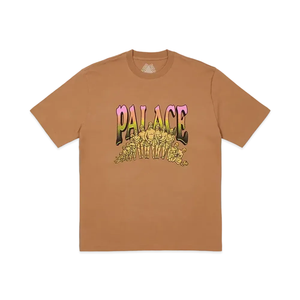 PALACE From The Beginning To The End T-Shirt "Mocha"