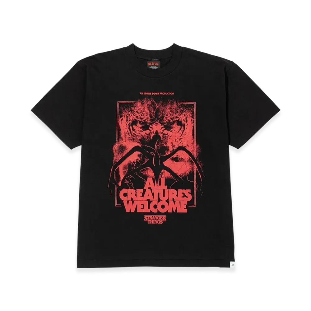 Netflix Stranger Things x V.A. x BEDWIN Tee 02 "Black"