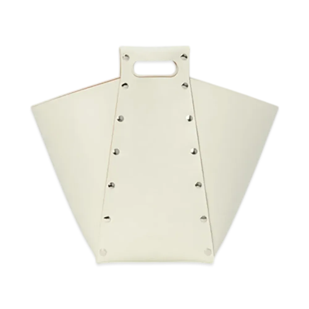 Hender Scheme Assemble Pyramid Bag M "White"