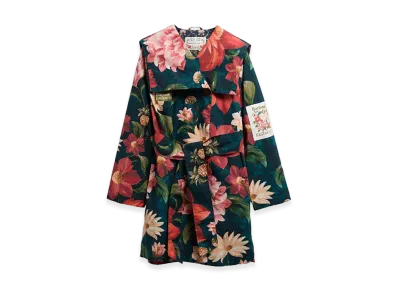 Barbour x FARM Rio Women's Wildflower Casual Jacket "Navy"