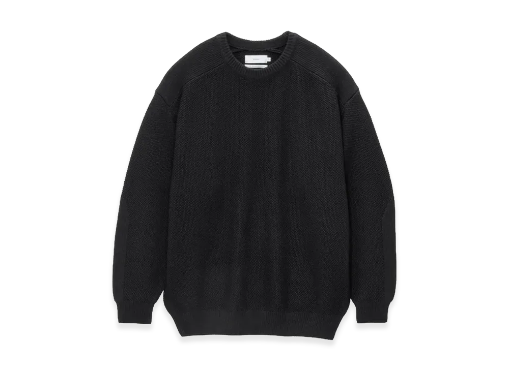 Graphpaper Soft Wool Command Sweater "Black"