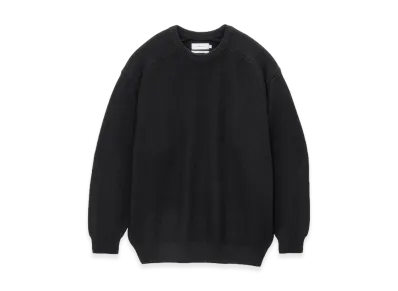 Graphpaper Soft Wool Command Sweater "Black"