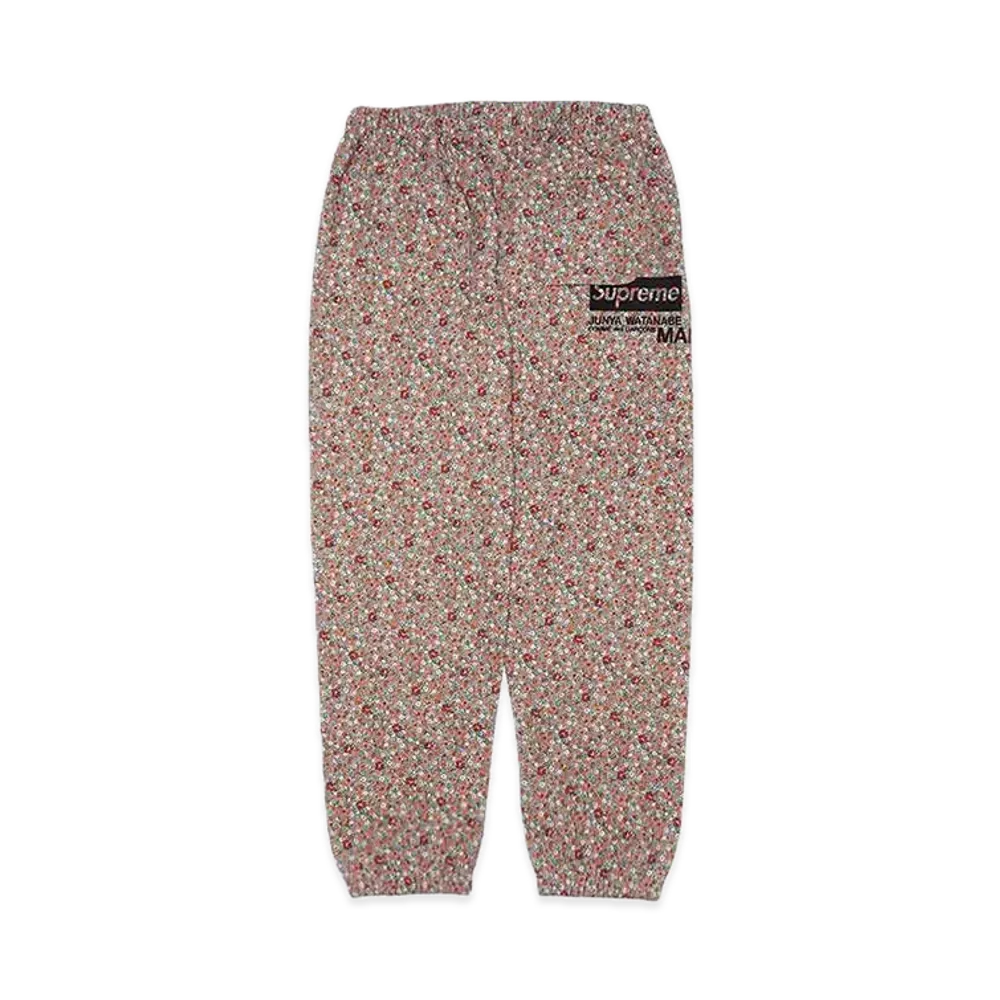 Supreme x JUNYA WATANABE COMME des GARCONS MAN Sweatpant "Pink Flowers"