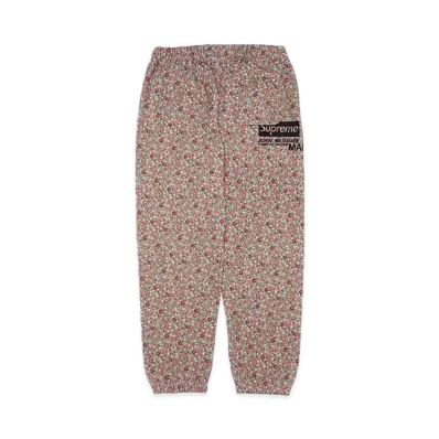 Supreme x JUNYA WATANABE COMME des GARCONS MAN Sweatpant "Pink Flowers"